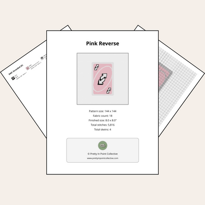 Pink Reverse Card
