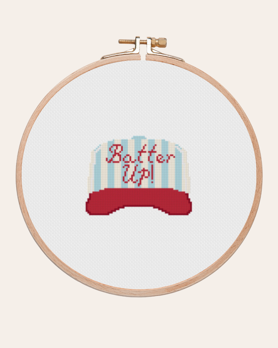 Batter Up! Cross Stitch Kit