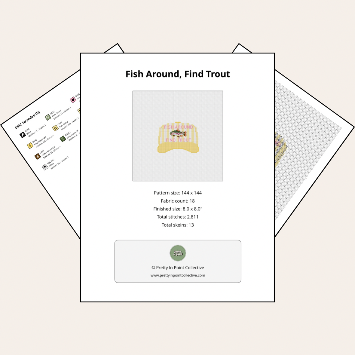 Fish Around, Find Trout - Digital Chart Download